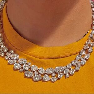 White Crystal Necklace